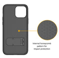 Dual Layer Hybrid Case with Belt Clip Holster Combo for iPhone 13 Pro Max by Merch Section