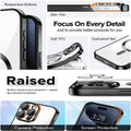 Mag Safe Case With Camera Lens Cover for iPhone 17 16 15 14 13 12 11 Pro Max Plus Air by Merch Section