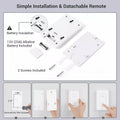 Dewenwils Remote Control Light Lamp Socket E26 E27 Bulb Base Adapter, No Wiring by Vanessa Jane