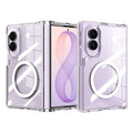 Clear Magnetic Case with Camera Lens Guard for Samsung Galaxy Z Fold 8/8 Ultra/7 by Merch Section