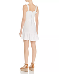 Aqua Sleeveless Ruffle-Trim Dress Size XS by Vanessa Jane