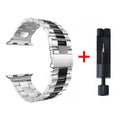 Metal Band Strap for Apple Watch Series 11 10 9 8 7 6 5 SE 3 42mm 44mm 45mm by Merch Section