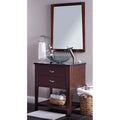 Novatto Piazza Glass Vessel Bathroom Sink Clear, 16.5 x 5.5 by Vanessa Jane