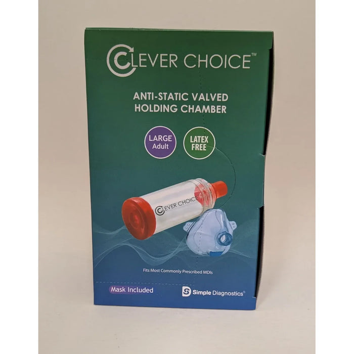 Clever Choice Select Anti-Static Valved Holding Chamber Large by Pasteur Pharmacy