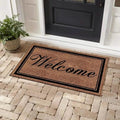 Bibb Home Coir Outdoor Printed Door Mat by DailySale
