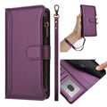 Magnetic Flip Leather Wallet Case for iPhone 17 16 15 14 13 12 11 Pro Max Black by Merch Section