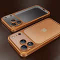 Plating Matte Hard Case With Camera Lens Protector for iPhone 17 16 15 14 13 Pro Max Air by Merch Section