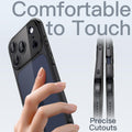 Slim Case for iPhone 17 Pro Max 6.9-Inch with Camera Lens Cover Black by Merch Section