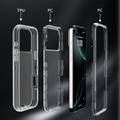 Clear Heavy Duty Shockproof Case for iPhone 17 16 15 Pro Max 14 13 12 11 XS by Merch Section