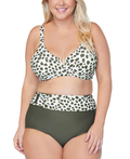 Raisins Curve Trendy Plus Size Mombasa Bikini Bottoms, Size 20W by Vanessa Jane