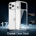Clear Shockproof Slim Rugged Bumper Case for iPhone 17 Pro Max 17 Pro Air by Merch Section