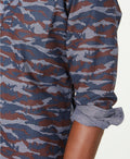 American Rag Mens Camo Grindle Shirt by Vanessa Jane