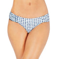 Lucky Brand Womens On the Grid Printed Reversible Side Hipster Bottom sz M by Vanessa Jane