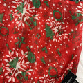 Cejon Festive Printed Oversized Chiffon Scarf by Vanessa Jane
