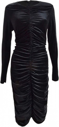 Bardot Womens Velvet Ruched Party Dress,Size XS by Vanessa Jane