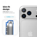 Clear Shockproof Slim Rugged Bumper Case for iPhone 17 Pro Max 17 Pro Air by Merch Section