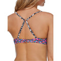 Raisins Juniors’ Sunshine Moonshadow Underwire Bikini Top – Pink Multi by Vanessa Jane
