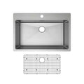 Elkay Crosstown Undermount Single Basin Stainless Steel Kitchen Sink by Vanessa Jane