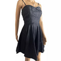 Wow Couture Womens Sweet Heart Fit and Flare Textured with Lurex Dress,Small by Vanessa Jane