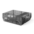 Nintendo Entertainment System Replacement Shell Housing NES Clear by VintageVideoGameStore
