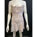 Cotton Candy LA Floral Blush Floral Dress, Size Medium by Vanessa Jane