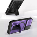 Magnetic Stand MagSafe Case with Lens Cover for iPhone 17 Pro Max 16 15 14 13 12 11 by Merch Section