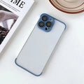 Minimalist Silicone Corner Pads Lens Protect Case for iPhone 17 16 15 14 13 Pro Max by Merch Section