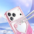Diamond Mirror Butterfly Phone Case for iPhone 17 Pro Max Air 16 15 14 13 12 by Merch Section