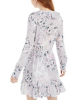 American Rag Juniors Printed Ruffle-Trimmed Wrap Dress by Vanessa Jane