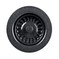 Houzer 190-95 Preferra 3-1/2 Garbage Disposal Flange Granite Black by Vanessa Jane