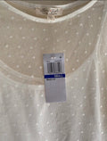 Ultra Flirt by Ikeddi Juniors Mesh Bell-Sleeve Top, Size Medium by Vanessa Jane