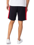Lacoste Men's Regular Fit Cotton Fleece Colorblock Shorts by I-Max Fashions