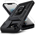 Shockproof Case with Tempered Glass for Apple iPhone 17e Multicolor by Merch Section