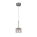 Trans Globe Lighting-PND-992-5 Inch 5W 1 Light LED Drop Pendant Polished Chrome by Vanessa Jane