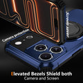 Shockproof Magnetic MagSafe Stand Case for iPhone 17 Pro Max 16 15 14 13 12 11 Black by Merch Section