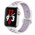 Soft Silicone Sport Strap Band for Apple Watch Series 10 9 8 7 6 5 4 3 2 1 SE by Merch Section