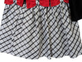 Rare Editions Little Girls Velvet Drop-Waist Bow Dress ,Size 6X by Vanessa Jane