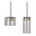 Trans Globe 9-Light Polished Chrome LED Island Pendant with Clear Glass by Vanessa Jane