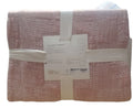 Oake Cotton Geo Stitch Cotton Faux Embroidery Coverlet by Vanessa Jane