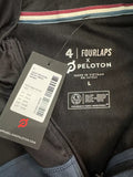 Peloton Fourlaps Relay Track Jacket Logo Embroider Full Zip, Size Large by Vanessa Jane