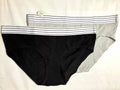 2 Pack Jenni Womens Elastic Waistband Cotton Hipster Underwear, Size 3X by Vanessa Jane