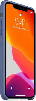 Silicone Case for Apple iPhone 11 Pro Max Linen Blue by Merch Section