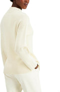 Alfani Embellished High-Neck Sweater, Size Large by Vanessa Jane