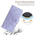 Embossed Leather Crossbody Wallet Case for iPhone 17 Pro Max 16e 15 14 13 12 11 by Merch Section