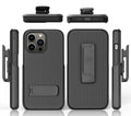 Dual Layer Hybrid Case with Belt Clip Holster Combo for iPhone 13 Pro Max by Merch Section