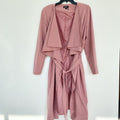 Dkny Draped-Lapel Trench Coat, Size 12 by Vanessa Jane