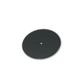 Azar Displays 610166-Wht 6in Wide Revolving Display Base-Flat in Black (10 Pack) by Vanessa Jane