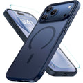 Shockproof Rugged Case With Screen Glass for iPhone 17 Pro Max 17 Pro 17 Air 16 Pro Max 16 Pro 16 Plus 16 by Merch Section
