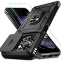 Shockproof Case with Tempered Glass for Motorola Moto G Play 2026 Multicolor by Merch Section