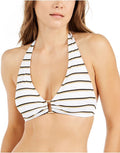 Lauren Ralph Lauren Womens Dylan Striped Ring Bikini Top, Size 16 by Vanessa Jane